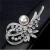 Elegant Narcissus Brooch Pearl-Embellished  Flower Pin For Clothing