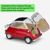1/18 WELLY BMW Isetta Alloy Car Model Diecasts Metal Toy Vehicles Car Model High Simulation Collection Childrens Gifts