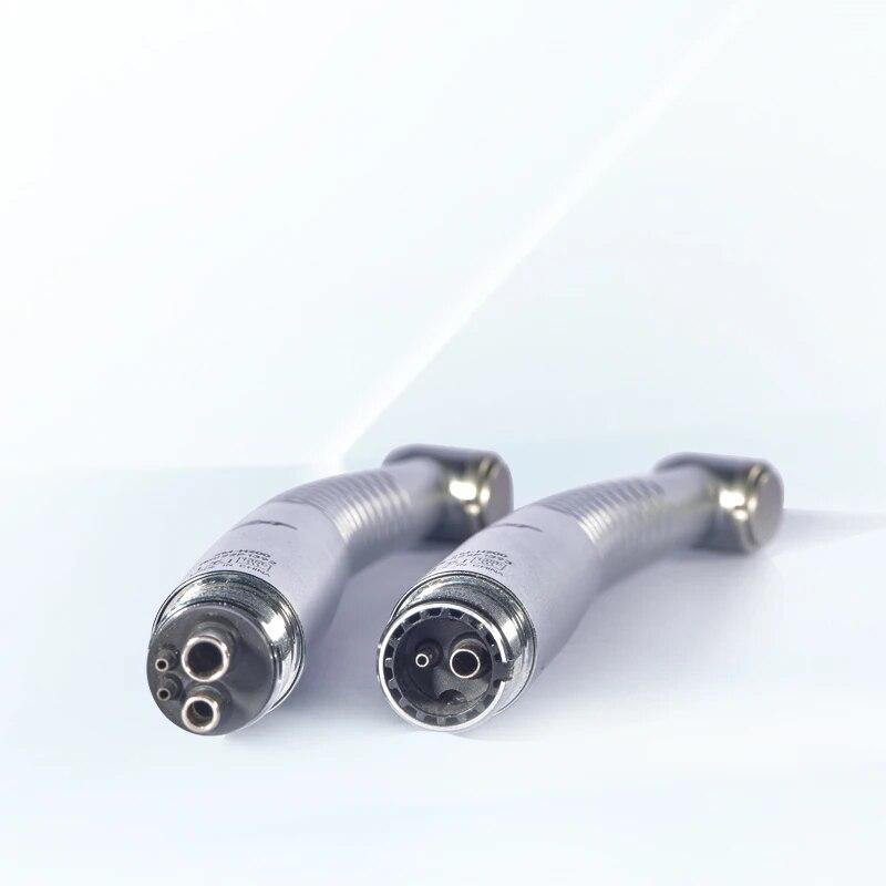 5 LED High Speed Handstück Dental Air Turbine Polierwerkzeug mit Licht 2/4 Loch Druckknopf Zahnarzt Zahnreparaturmaterial