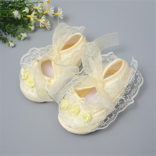 Buciki dziecięce z kokardką dla dziewczynek Modne dziecięce pierwsze chodziki Noworodkowe buciki Letnie wiosenne niemowlęce dziewczęce buciki