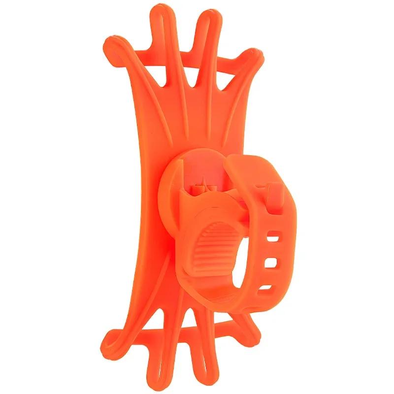 Silicone Bicycle Phone Holder Motorcycle for IPhone 13 11 Pro Max 7 8 15 14 X 16 12 Mobile Phone Stand Bike GPS Clip Quick Mount