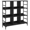 Sideboard In Black 102 X 32 X 103.5 Cm Particleboard
