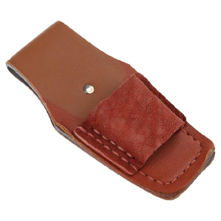Ergonomic Lightweight Leather Tool Holsters Sheath Case Belt Tool Holder Pocket Suitable for Carpenters & Secure Storage