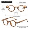 The New Leopard Print Round Reading Glasses Are Comfortable, Fashionable and Classic Reading Glasses For Both Men and Women