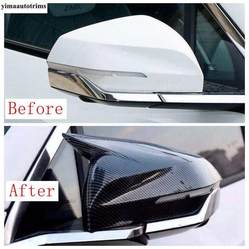 Rearview Mirror Cap Shell Case Protection Decoration Cover Trim For GEELY ATLAS / FX11 / BOYUE L 2024 Accessories Exterior