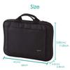 ELECOM Computer Case PC Case inch wide inch macbook pro 15 MacBook Pro 14 MacBook Air 15 compatible with handle Black 15~16.4 15.6 BM-IB017BK