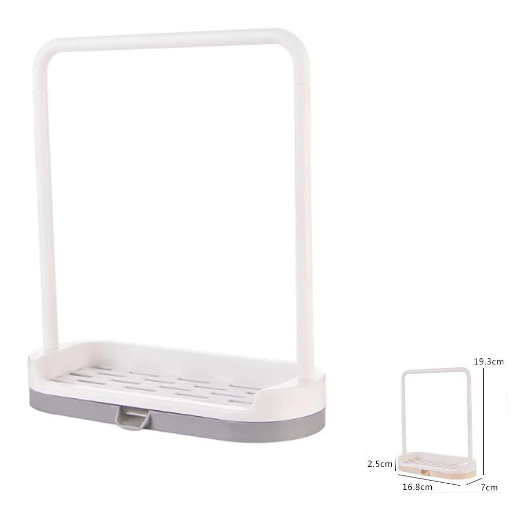 New  kitchen storage sponge holder Hanging Bathroom Kitchen Utensil Box Hot Rag Storage rack rangement cuisine