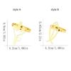 4PCS Iron Cross Napkin Rings Vintage Table Napkin Holder Dining Table Napkin Buckle  Banquet Dinner
