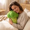 Broccoli Plush Toy - Soft Vegetable Stuffed Animal, Cute Food Doll for Bedroom Decor Kids' Gift