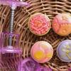 Hand Press Mooncake Maker Plastic Pastry Mold Festival Cookie Stamp  Mid Autumn Festival