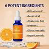 Sérum de Vitamina C, Sérum de Ácido Hialurónico para el Rostro, Potente Sérum Antienvejecimiento y Antiarrugas, Cuidado Facial Coreano Sérum Hidratante Facial 30ml
