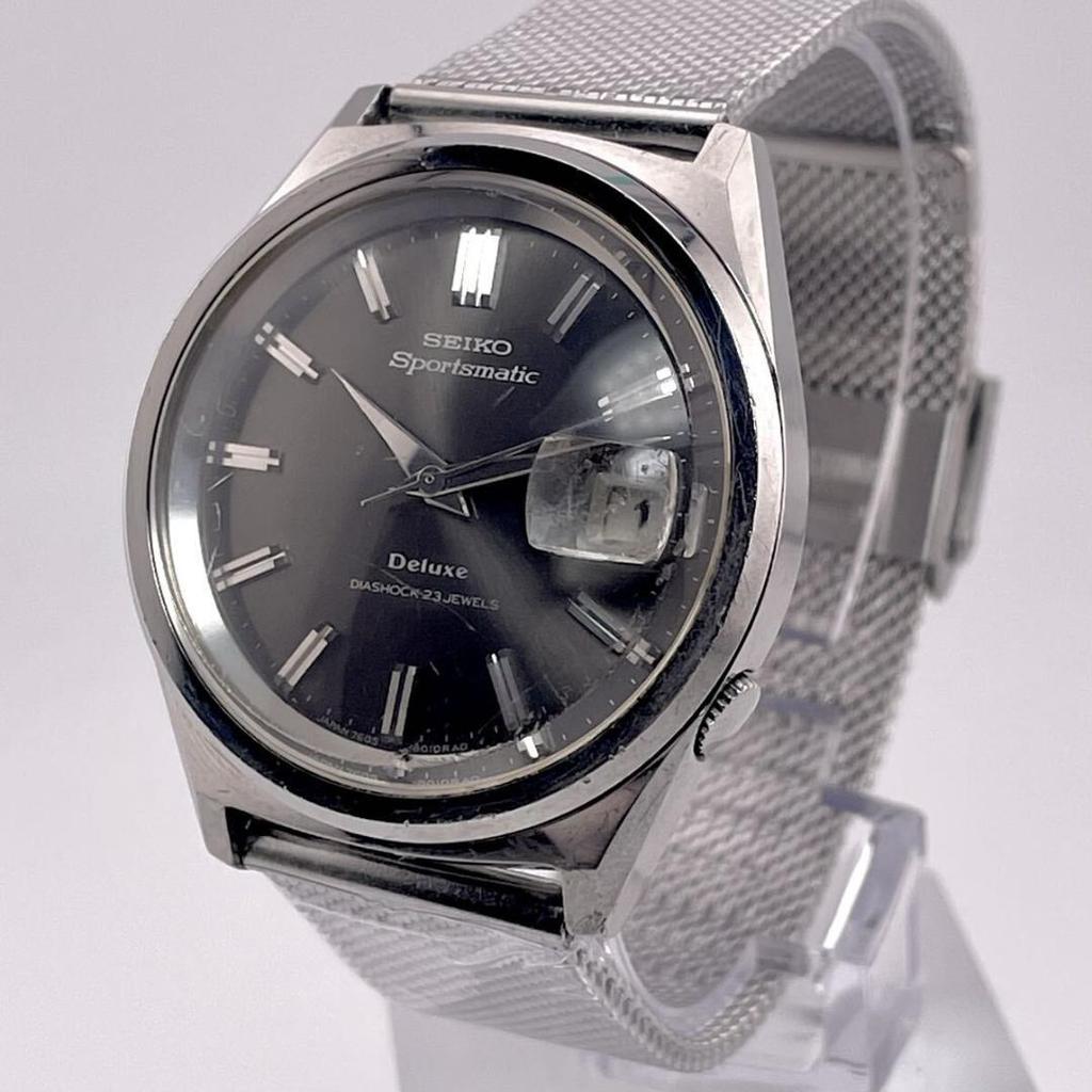 [USED] Rare/Working Seiko Sportsmatic Deluxe 23 Jewels Vintage Watch