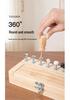 Montessori Wooden Screw & Nut Toolbox for Toddlers - Educational Assembly Toy