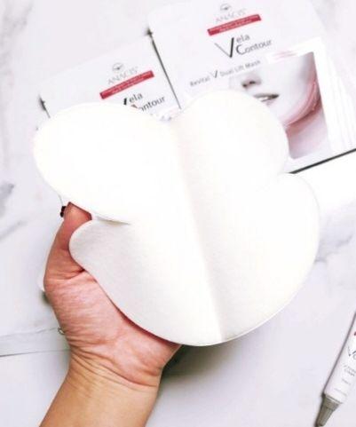 Bella Contour Facelift Halsfalten Straffung V-Line Masken-Packung 2er-Set + 1 Hals-Maske + 1 Hals-Creme 7g