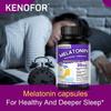 Melatonin 30mg Maximale Stärke Nachtschlafmittel Nahrungsergänzungsmittel, 120 Kapseln