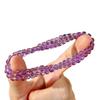Retro Natural High-Quality Amethyst Cut Square Bracelet Women'S Fashion Niche Design Bracelet