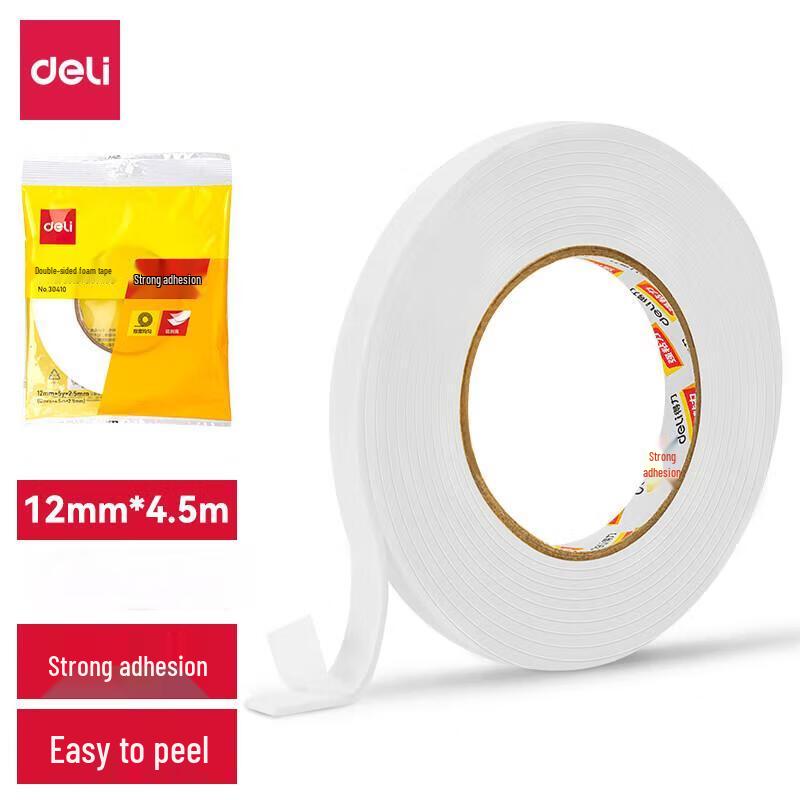 Deli 30410 EVA Foam Double-Sided Tape