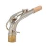E Alt Saxofoon Messing Halsbuis, 2,5 cm Opening, Gebogen Muziekinstrument Accessoire met Saxofoon Mondstuk.