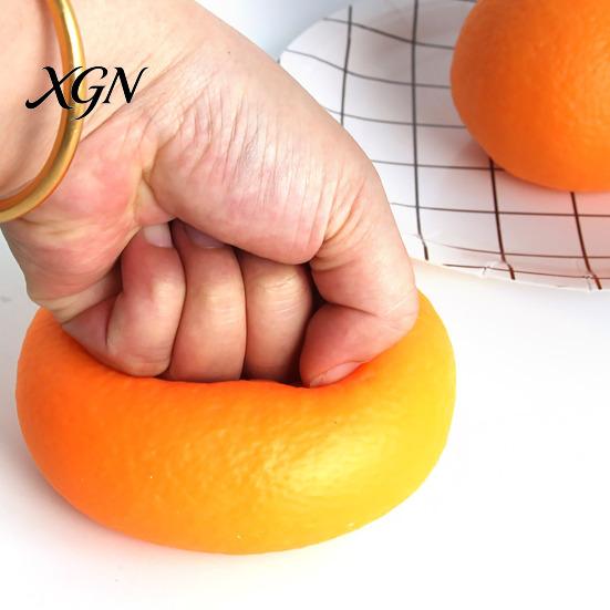 Realistic Fruit Squeeze Toy 2/3/5Pcs Stress Relief Ugly Orange Decompression Dekopon Elastic Ball Anti-anxiety Simulation Sensory Fidget