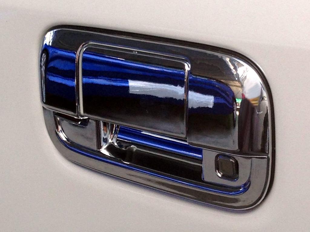 BRIGHTZ MR Wagon MF33S Chrome Door Handle Covers and Rear Hatch Knob Plate D Type Compatible with MR Owl MR MR Owl 15525 Set, [REA-DHC-010] MF, MF33,