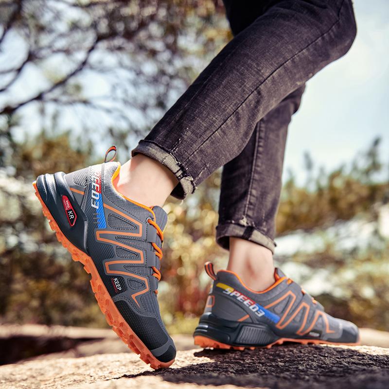 

Мужская обувь большого размера, модные кроссовки для бега по бездорожью, персонализированная модная повседневная обувь, мужская походная обувь 47