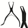 Anti-slip Stainless Steel Pliers Microlink Bead Remover Clamp for Removing Micro Link Beads