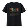 Farming Noun Definition Funny Farmer Farm Lover S T Shirt Vintage Washed Soft Designer Clothes Unisex Homme