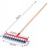 KADAX Hand Cultivator Soil Loosener Garden Aerator 145cm Rotary