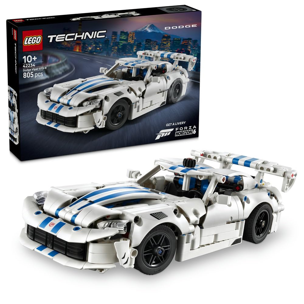 Joom Jo Market - Japan Select - Jungen Lego Technic Dodge Viper Gts-R Sportwagen 42234 Spielzeug Für Und Mädchen - Bild 16