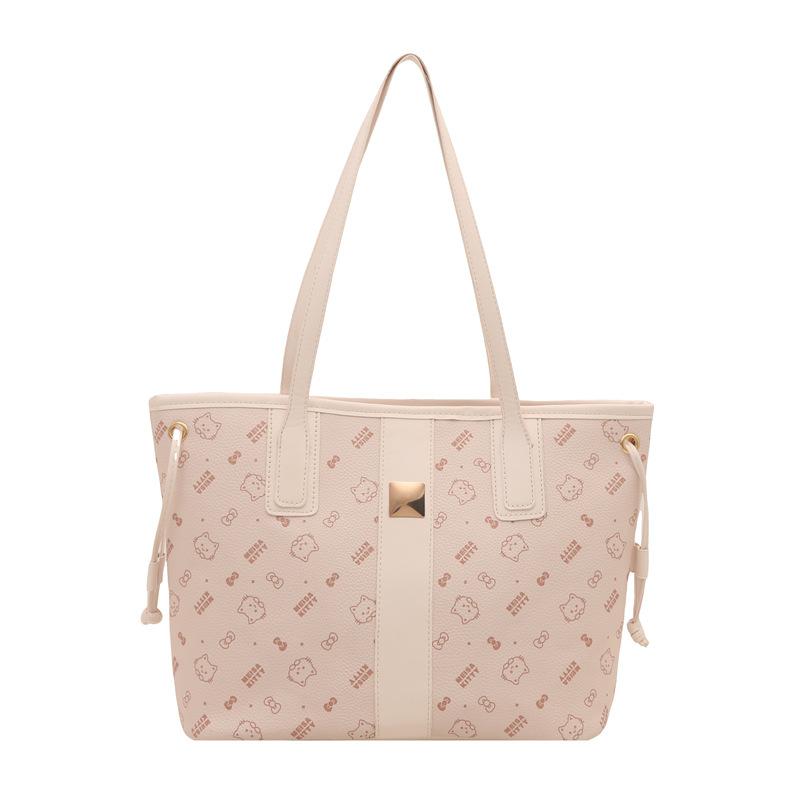 Commuter Tote Bag Women's 2025 New Fashion Niche Design Foreign Style Large Capacity Shoulder Bag Korean Version Armpit Bag