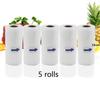 Bags For Food Vacuum Sealer Bags Rolls Storage BPA-Free For Vacuum Sealer Packaging 5 Rolls/lot 12+15+20+25+28cm*500cm