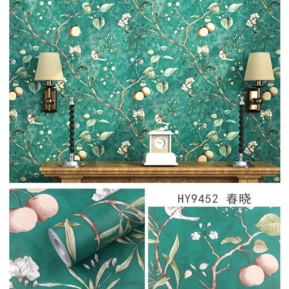 Floral Grey Peel and Stick Wallpaper Flower Self Adhesive Roll Waterproof Removable Contact Paper Furniture Table Renovate Decor
