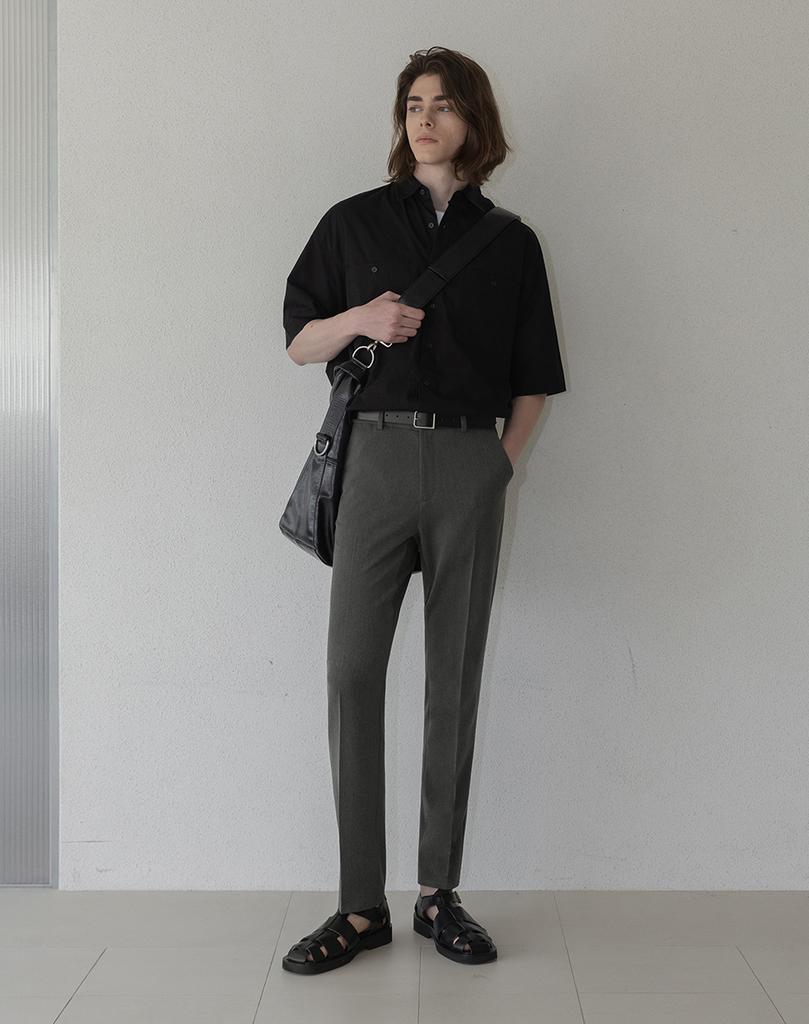 WORK ON BODY OFF Wobo Zero Slacks [Heather Gray]
