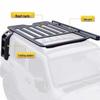 Aluminum Alloy Roof Platform & Climbing Ladder for Tank 400/500 Luggage Rack