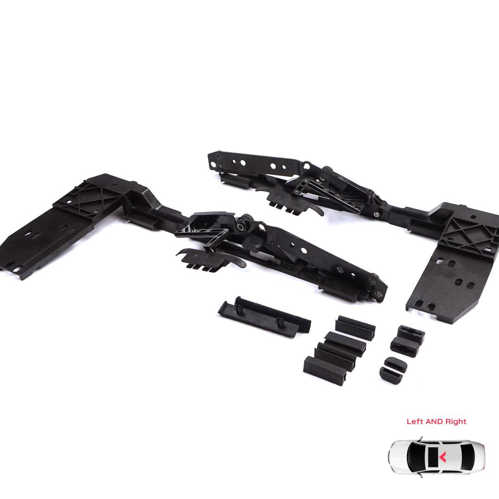 ESR23-1 Sunroof Lifting Angle Hatch Runner Repair Kit With Connection Plate for Mercedes W124 S124 C124 190 W201 1247800512 1247800612