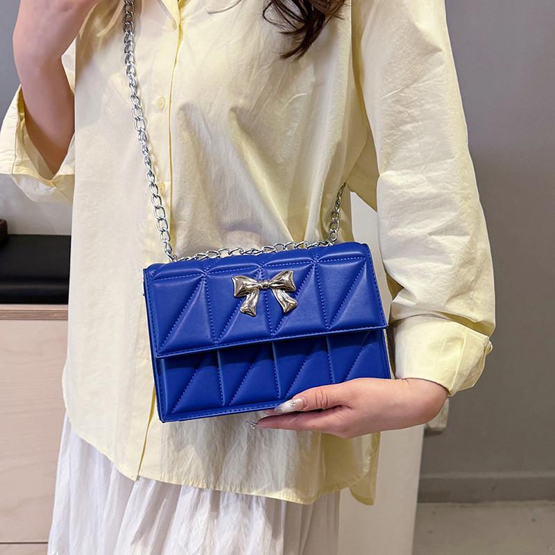 2024 Fashionable Stylish Shoulder Bag Chic Chain Small Square Handbag For Women