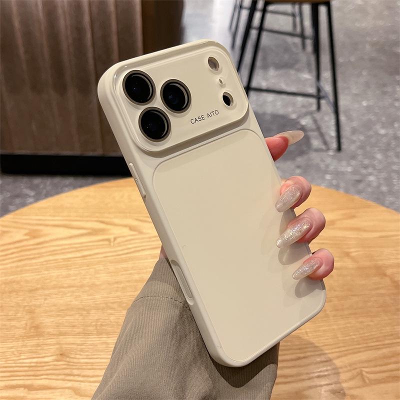 

Frosted Solid Color Phone Case for iPhone 17 Pro Max/Apple 16, Drop Protection for iPhone 14/15/13 15