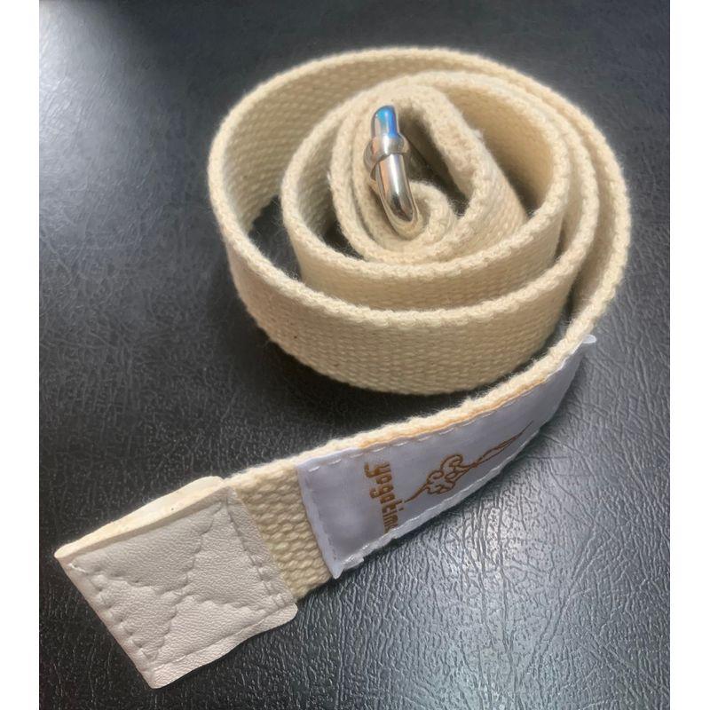 

Iyengar Iyangge Professional Stretch Belt Cotton Lengthened 2.8 M 4.2 M Yoga Aid Stretch Yoga Rope White pure cotton 0.6 m