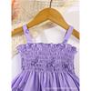 0-3 Years Old Girl Fashion Princess Two-piece Summer Children's Cute Butterfly-printed Dress And Hat