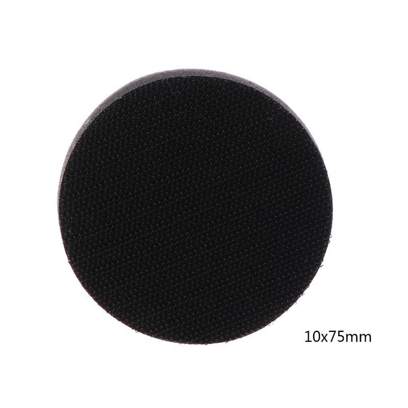 Hook & Loop Soft Sponge Interface Buffer Pad Cushion Buffing Pads for Sander Sanding Pad 6 Inches 15mm