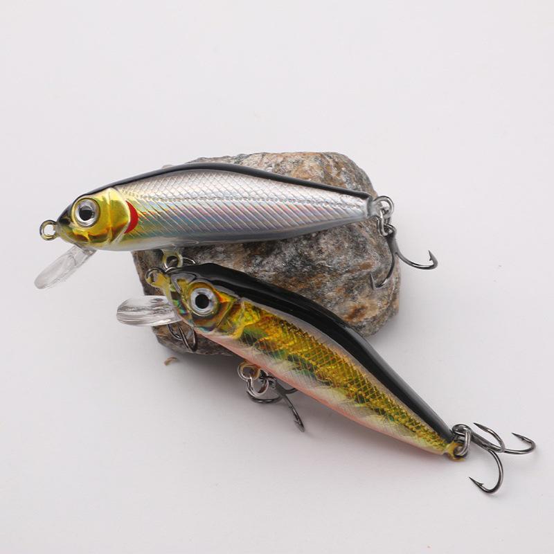 Rotflossenelritze Köder: 4,5 g, 5,5 cm, Schwimmende Klangperlen, Rotes Auge.