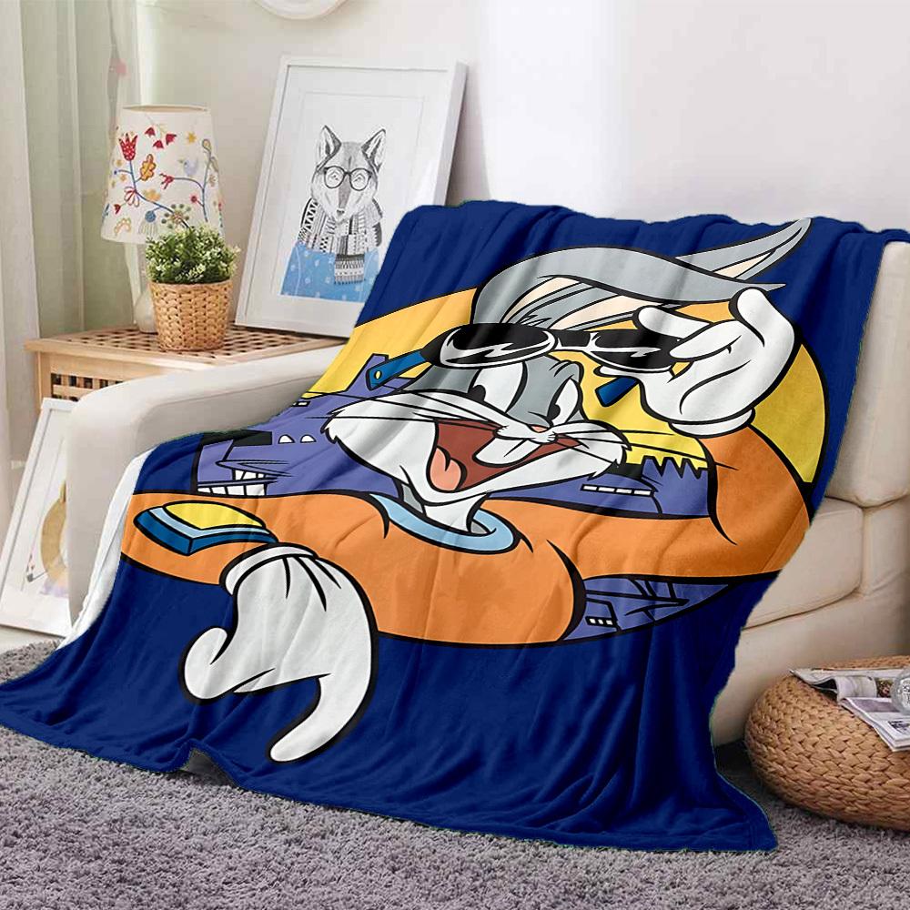 1pc Flannel Blanket, Soft Skin Friendly with Digital Printing, Various Sizes Available for Family, Friends, Birthday