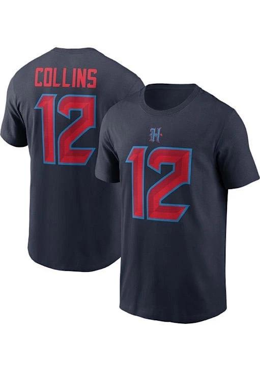 Nico C1ollin Houston Texan Short Sleeve Player T Shirt S-5XL S