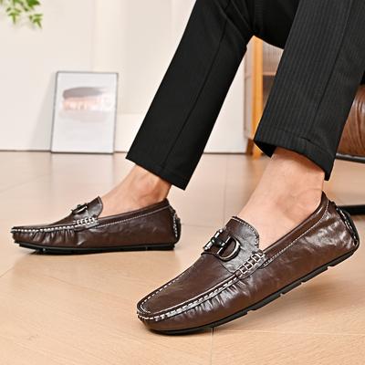 Classic Flats Luxury Brand Men Wedding Shoes Male Comfortable Loafers Men Slip-on Casual Shoes New Men Driving Shoes Moccasins
