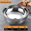 Lijia Stainless Steel Double-Wall Heat-Insulated Bowl