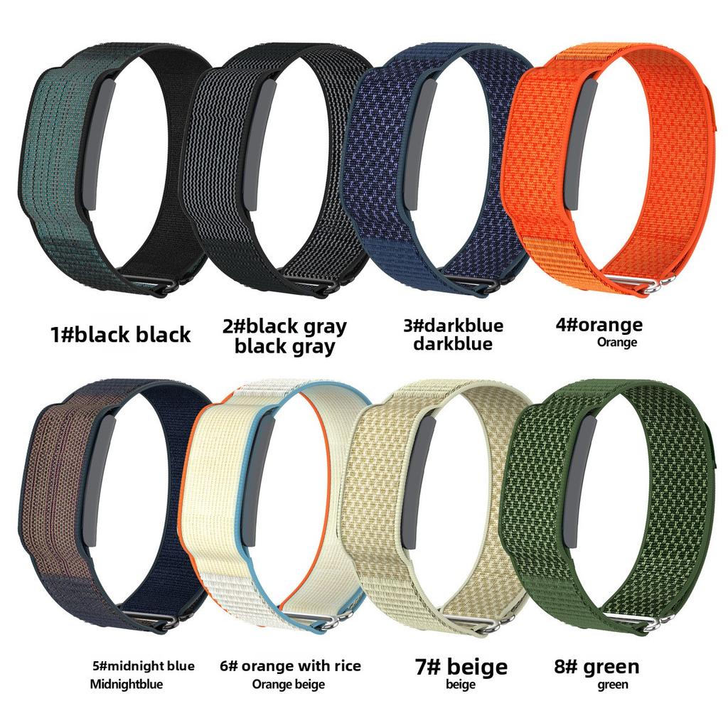 2026 Nylon Watch Strap 24Mm Washable Elastic Fabric Official Style Replacement Wristband Bicep Band Exclusive for Amazfit Helio