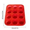 1 Piece Silicone Non Stick Muffin Tin Tray Baking Pudding Mould Bun Cup Round Cylinder Cake Molds Silicone Molds For Baking