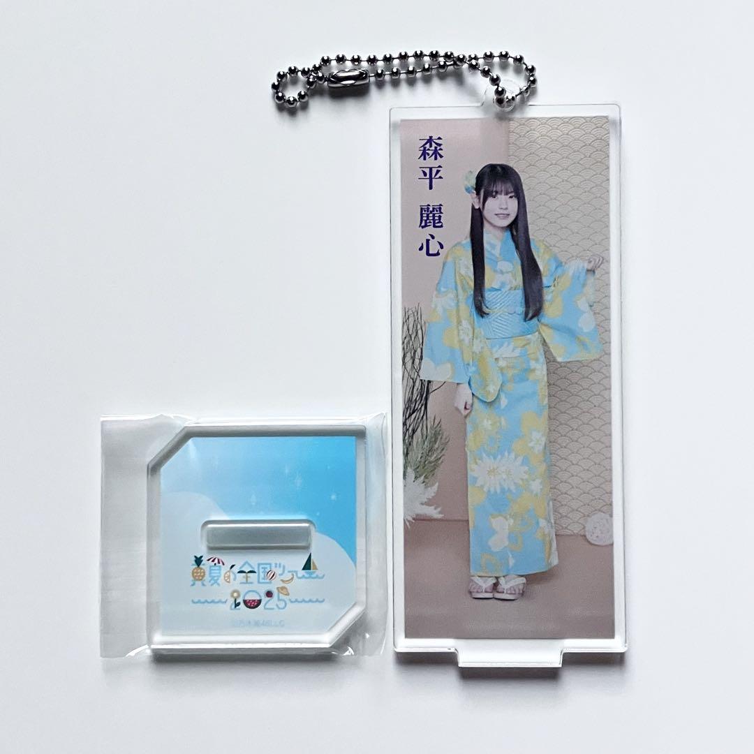 

[Б/У] Nogizaka46 Бонус за покупку Приз А Индивидуальный акриловый брелок-палочка Рейшин Морихира