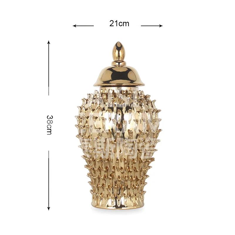 Large ceramic general jar home decoration vase ornaments porcelain vase tabletop decorations ceramic vase home decoration