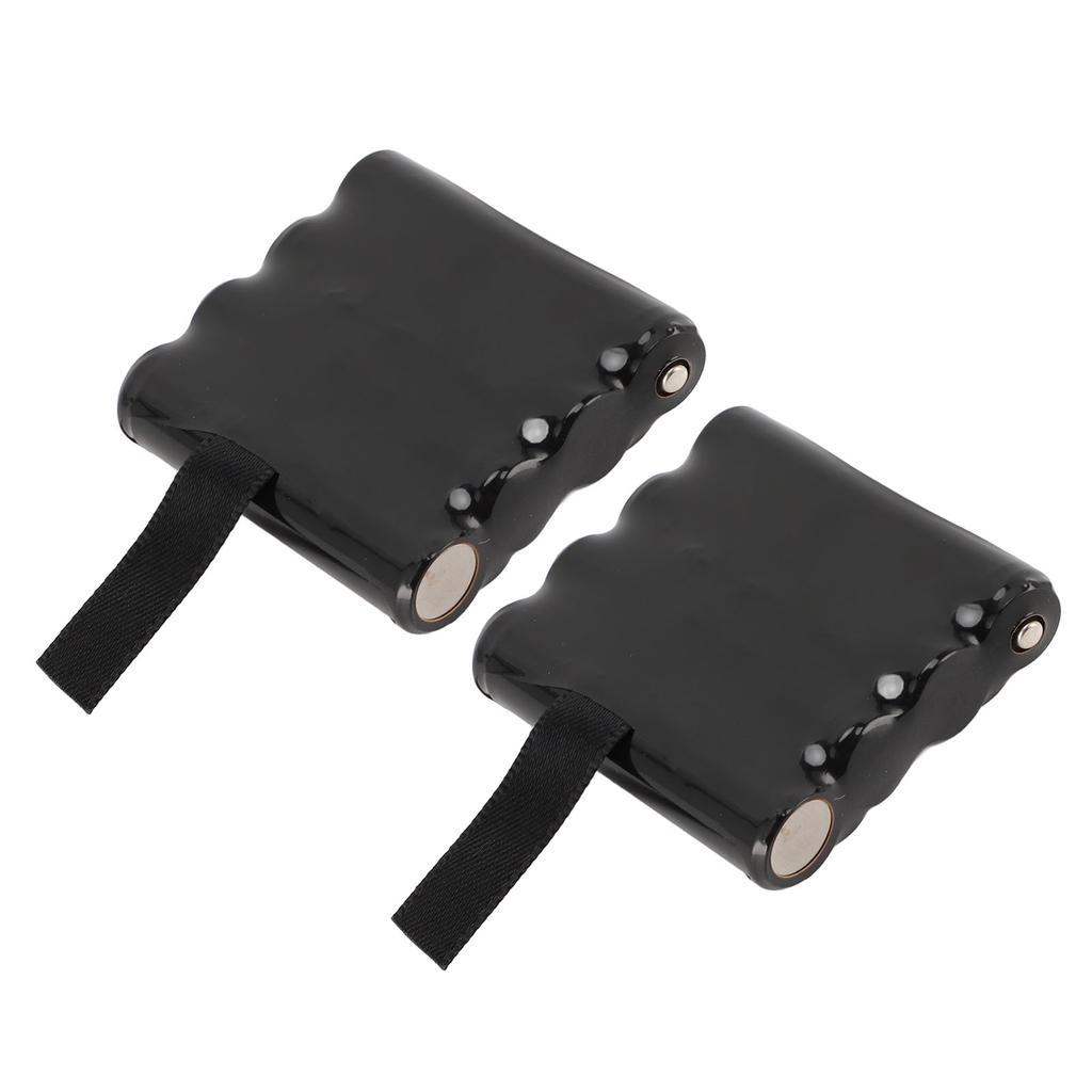 2 Pcs Radio Battery Replacement 4.8V 800mAh Battery for BP38 BP39 BP40 BT537 BT1013 FPB9404 GMR635